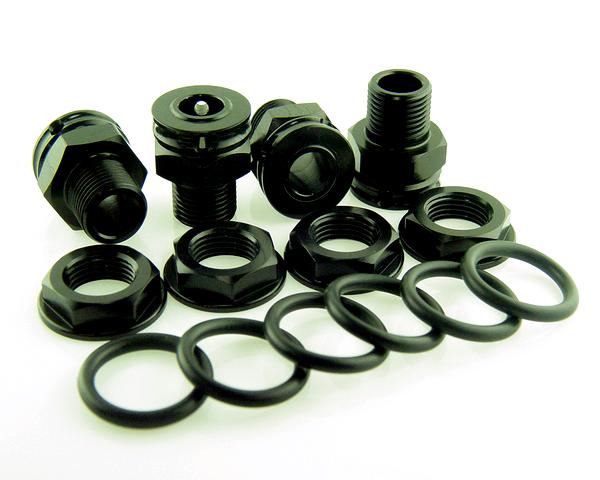 KP-346+6-BLK - 17MM Wheel Hubs/Nuts - +6MM (set of 4) 1 KP-346+6-BLK - 17MM Wheel Hubs/Nuts - +6MM (set of 4)