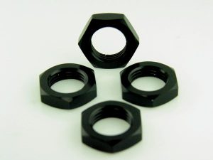 KP-347-N-BLK - 17MM Wheel Nuts (4) - Fine Thread