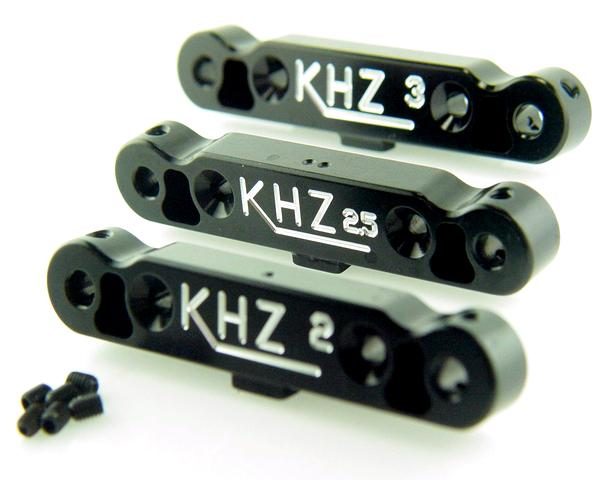 KP-520-BLK - Rear Toe-In Plate Set (2°- 2.5°- 3°)