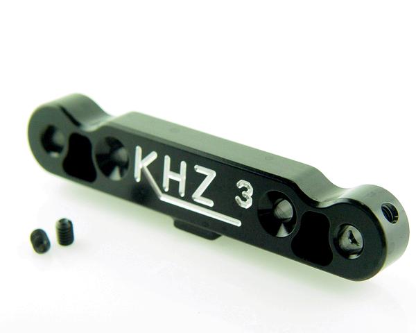 KP-523-BLK - Rear Toe-In Plate 3° 1 KP-523-BLK - Rear Toe-In Plate 3°